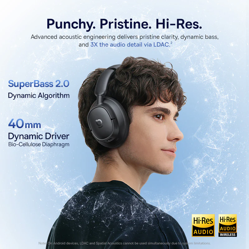 Baseus Bass EH10 NC Wireless Noise Cancelling Headphones - Image 11