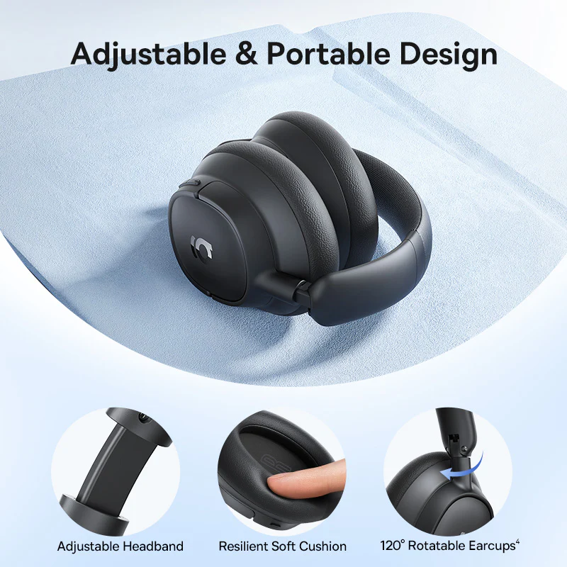 Baseus Bass EH10 NC Wireless Noise Cancelling Headphones - Image 12