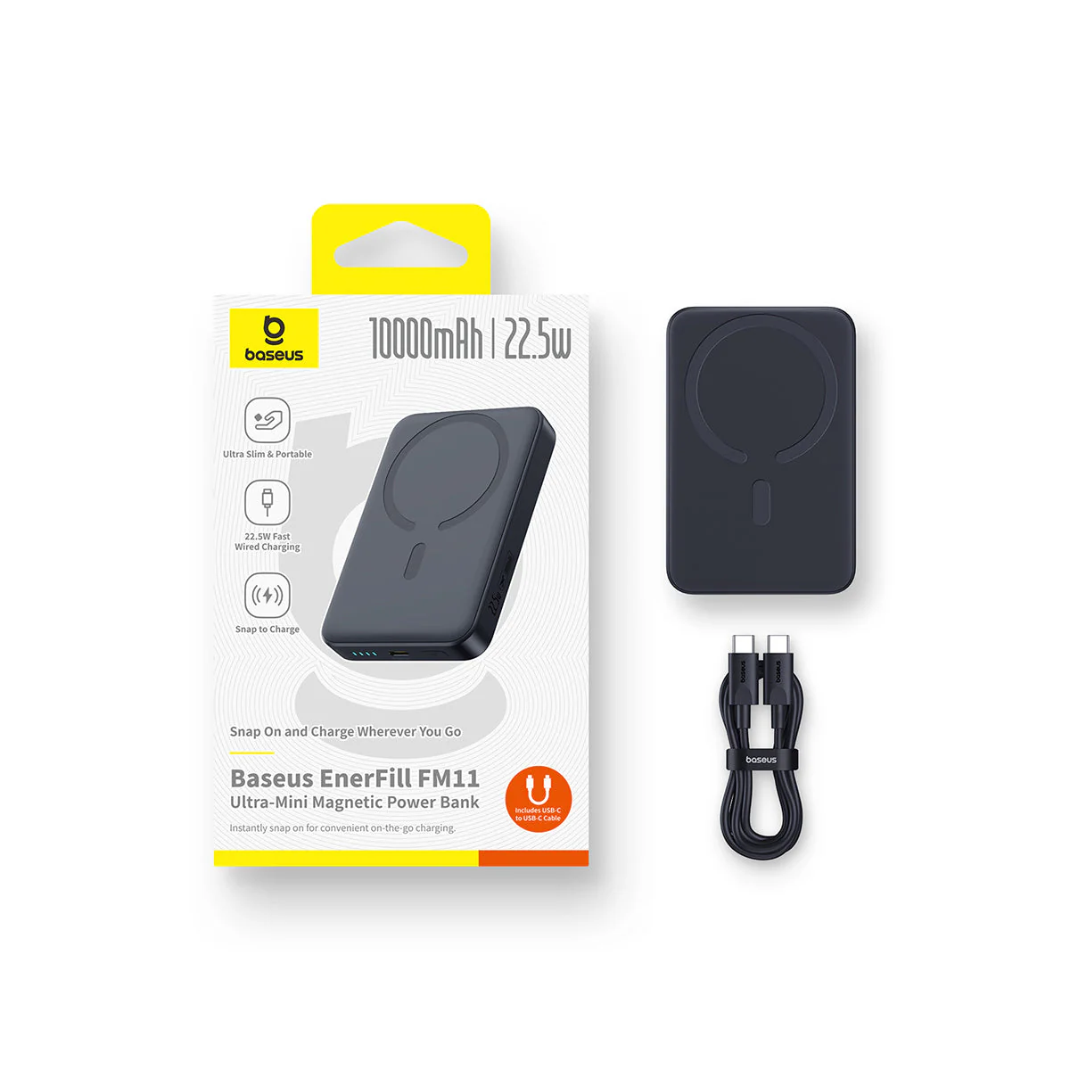 Baseus EnerFill FM11 Magnetic Power Bank 10000mAh 22.5W - Image 9