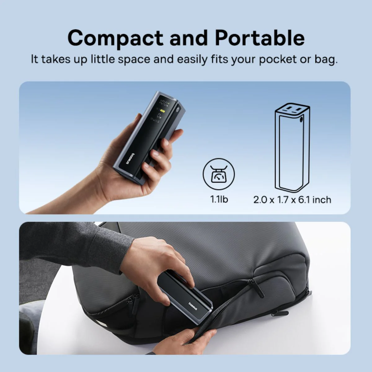 Baseus EnerGeek GP12 Power Bank 145W 20800mAh - Image 8