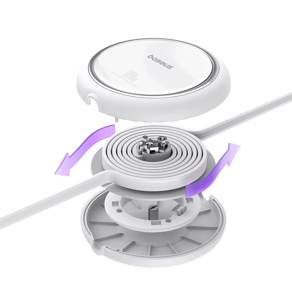 Baseus Free2Pull Mini Retractable USB-C Cable 100W - Image 12