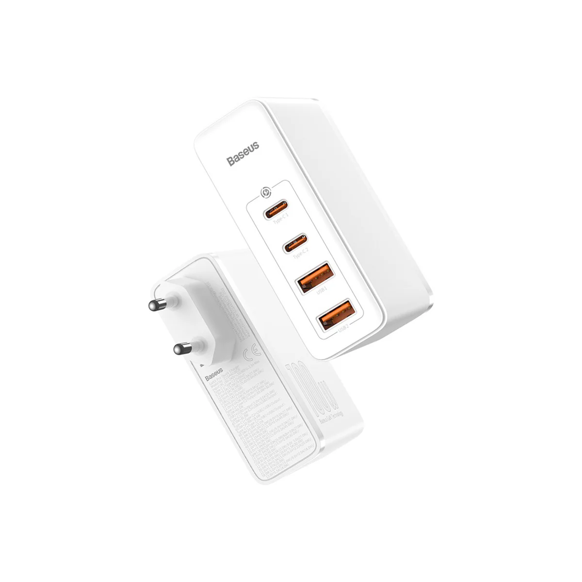Baseus GaN2 4 Ports Fast Charger 100W - Image 11