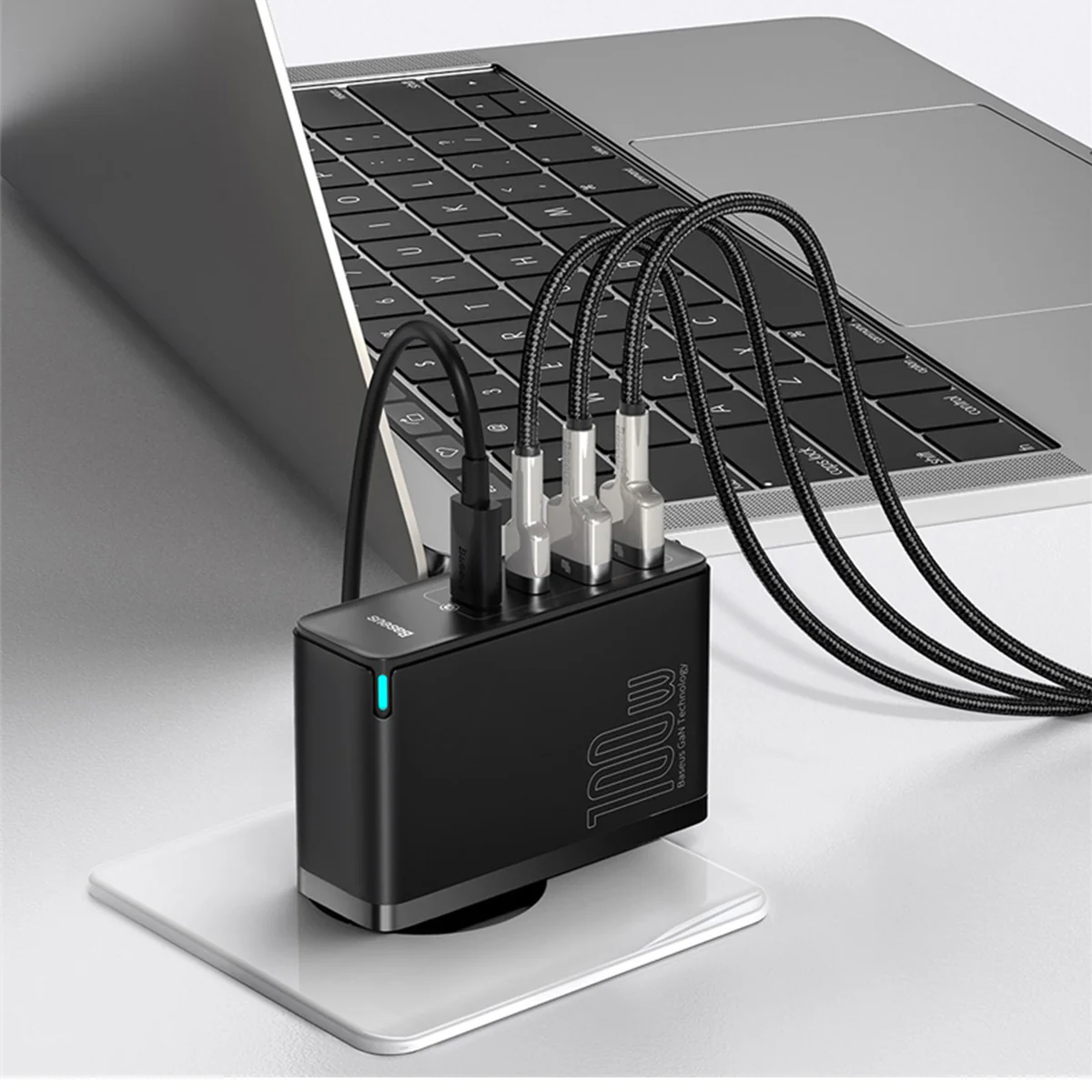 Baseus GaN2 4 Ports Fast Charger 100W - Image 7