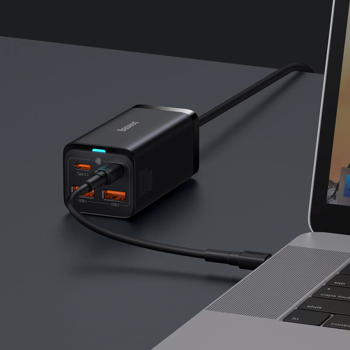 Baseus GaN3 Pro 4 Ports Desktop Charger 100W - Image 10