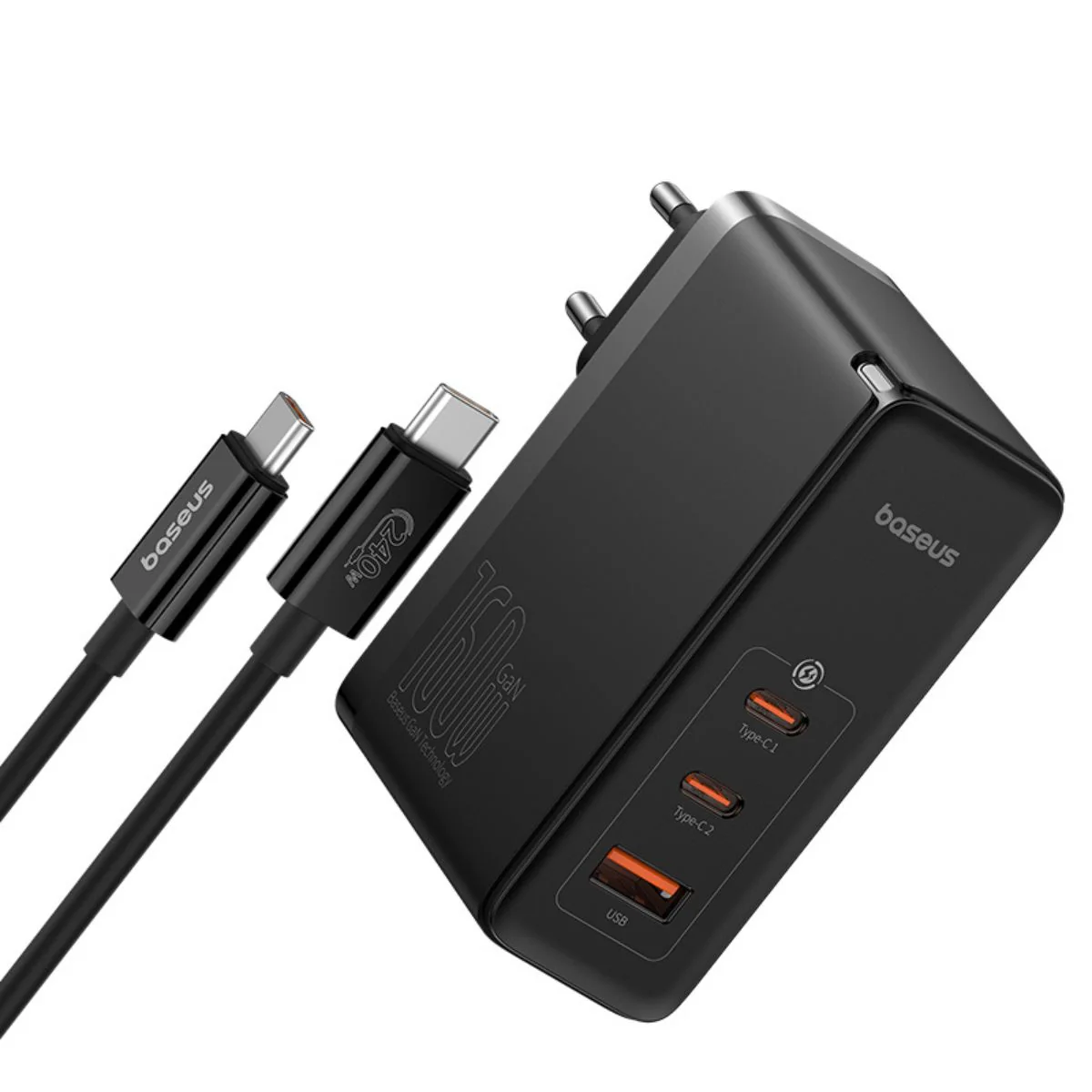 Baseus GaN5 Pro 3-Ports Fast Charger 160W - Image 5