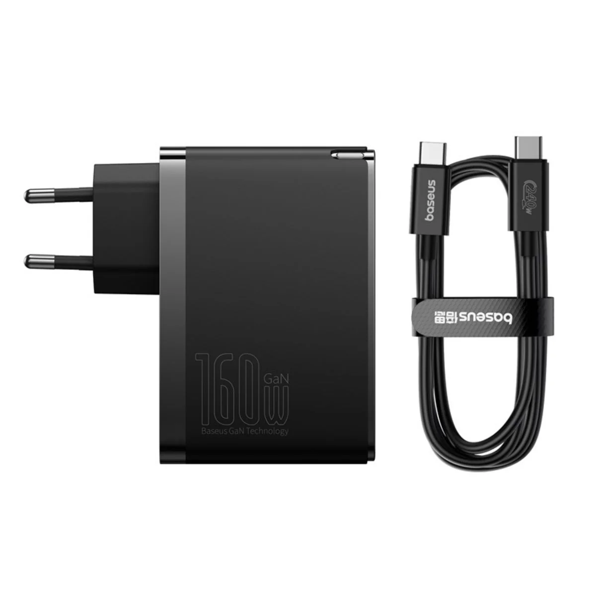 Baseus GaN5 Pro 3-Ports Fast Charger 160W - Image 6
