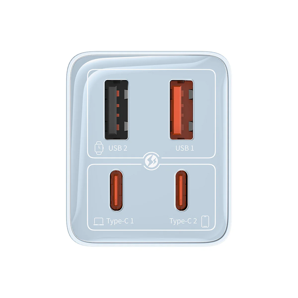 Baseus GaN6 Pro 4 Ports Fast Charger 65W - Image 13