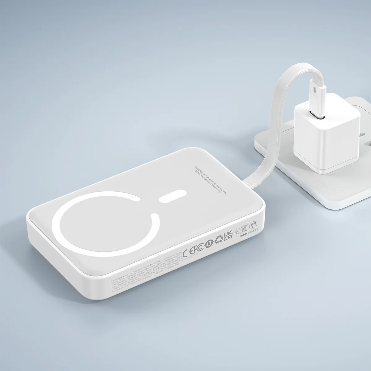 Baseus Magnetic Power Bank 30W 10000mAh With Built-in USB-C Cable - Image 14