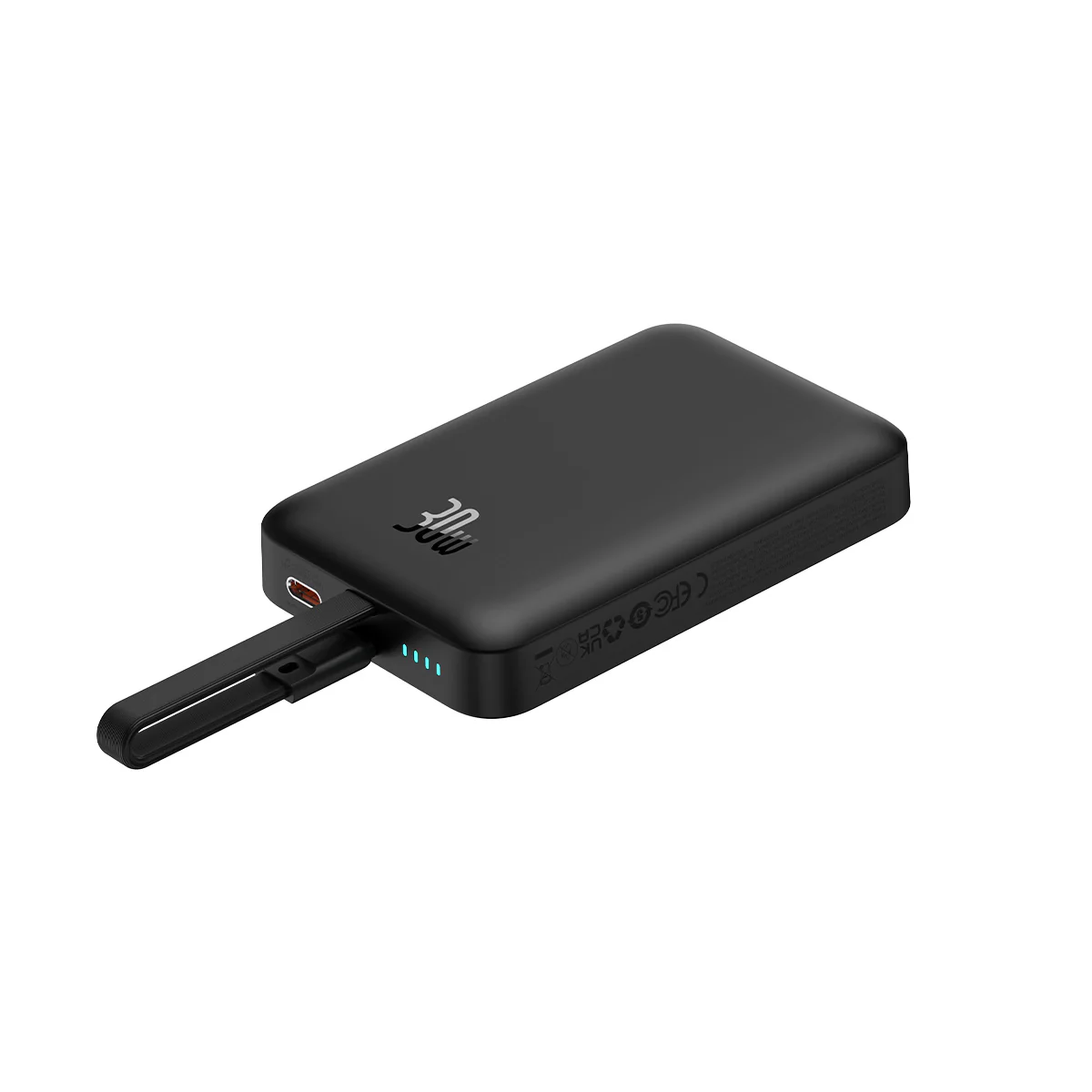 Baseus Magnetic Power Bank 30W 10000mAh With Built-in USB-C Cable - Image 6